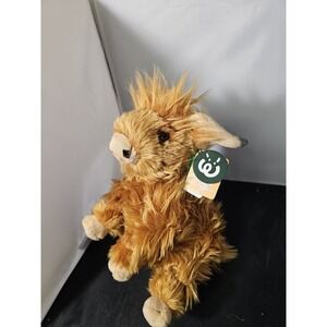 Living Nature Highland Cow Soft Toys With Sound Nwt T1